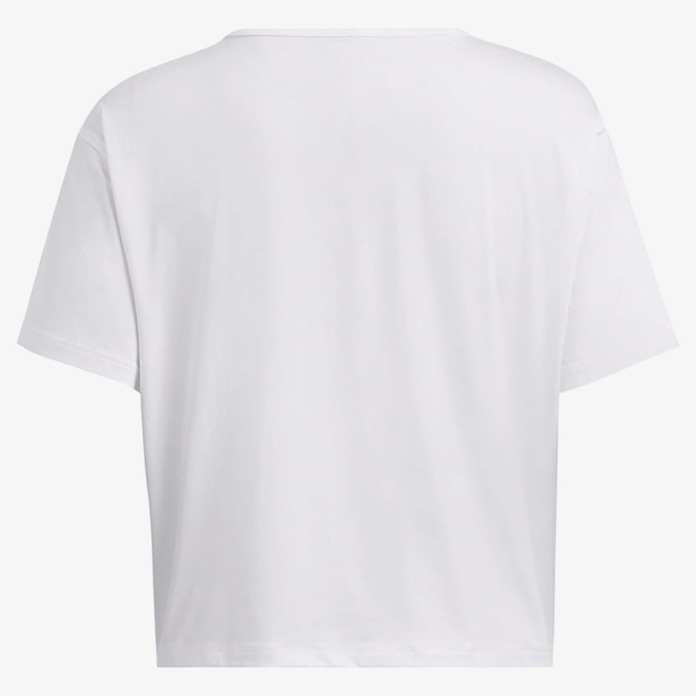 Under Armour Training Cropped Motion Top White Short Sleeve T-Shirt Size 1X - Picture 4 of 15